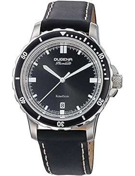 Dugena Herren-Armbanduhr Analog Quarz Leder 7000011