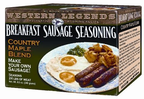 Preisvergleich Produktbild Hi Mountain's Western Legends Breakfast Sausage Seasoning by Hi Mountain Jerky