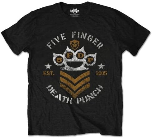 Five Finger Death Punch Men's Chevron Short Sleeve T-Shirt