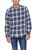  edc by Esprit 107cc2f005 Camisa, Azul (Bright Blue 410), X-Large para Hombre