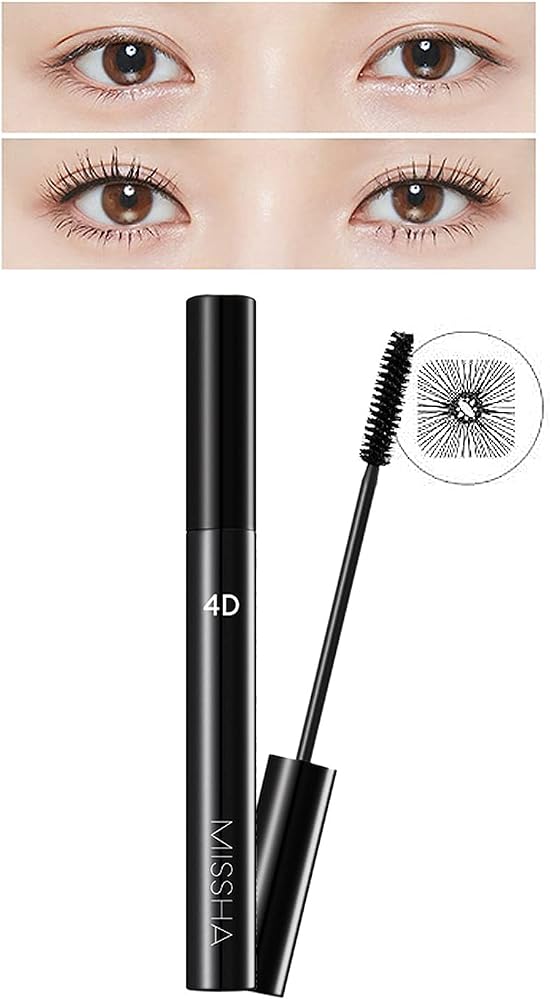 MISSHA 4 Kat Dolgunluk Sağlayan Takma Kirpik Etkili Maskara MISSHA 4D Mascara