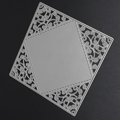 Amazingdeal365 Einladungkarte Metall Form Schablonen Schneiden DIY Dekor Sammelalbum Karten Buchzeichen Lesezeichen als Geschenk für Freunde Geburtstag Kinder,Kindergarten Hobby Schule Handarbeit Unterricht usw. Ein tolles Geschenk! - 4