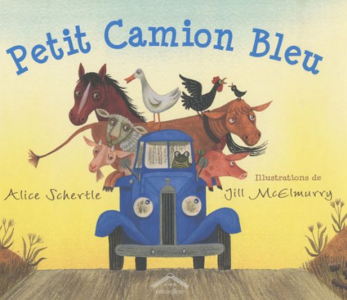 Petit camion bleu