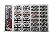 Chix Nails Nail Wraps Gold Union Jack Fingers Toes Vinyl Foils Olympics London Queen Minx Trendy Style