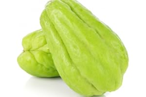 Veenas Fresh Chow Chow Vegetable | 6 Piece| Chayote Squash Vegetable | Bangalore Brinjal | Rich in nutrients | Fresh Vegetable