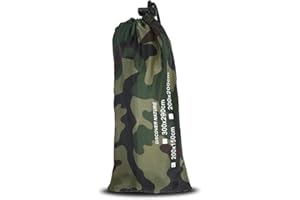 KEENSO Bâche imperméable de Tente d'abri de Camping, Tapis imperméable RainTent léger léger extérieur portatif de Camouflage