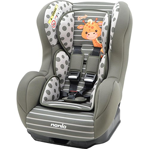 Car seat Group 0+/1 (0-18kg) - Made in France - 3 stars Test ADAC - Side Protections - Reclining Seat -approved ECE R44/04.