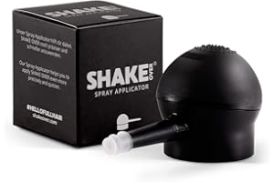‎SHAKE OVER SHAKE OVER Applikator für Streuhaar zur Haarverdichtung - Aufsatz für präzises Auftragen (Kompatibel mit 12g Dosen)