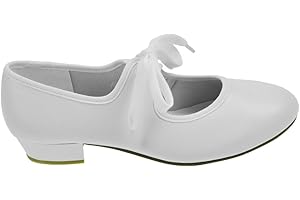 Starlite Riff PU Tap Shoes, Low Heel