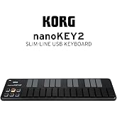 Korg NANOKEY2-BK 25 Tasten USB-Tastatur Schwarz