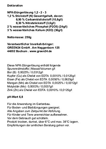 Epiphyten-Dünger Bromelien Tillandsien Flüssigdünger HIGHTECH düngen, Blattdünger NPK Volldünger Konzentrat - 2