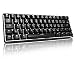 Produktbild ACGAM AG6X 63 Tastaturbelegung Gaming Mini Tastatur (LED Beleuchtet,Kabelgebunden,Business-Tastatur, QWERTZ, Deutsche Layout) Mechanical Gaming Keyboard Shwarz