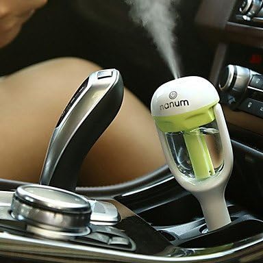 Car aromatherapy humidifier air purifier essential oil nebulizer , blue