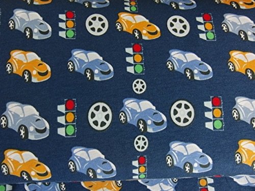 Qualitativ hochwertiger, gemusterter Jersey Stoff mit Flamingos in Grau / Pink als Meterware mit Öko-Tex Zertifizierung zum kreativen Nähen von Kinder- und Erwachsen Kleidung, 50 cm - 4