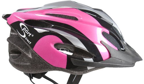 Sport Direct? Damen-Fahrradhelm Pink mit 22 Belüftungsschlitzen - 2