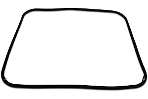 DL-pro Guarnizione porta con 4 ganci per AEG Electrolux Zanussi 357725202/0 3577252020, guarnizione in gomma di tenuta per porta del forno