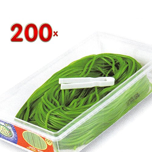 Preisvergleich Produktbild Lutti Lacets Pommes 200 Stck. Dose (Fruchtgummi-Schnürsenkel mit Apfelgeschmack)