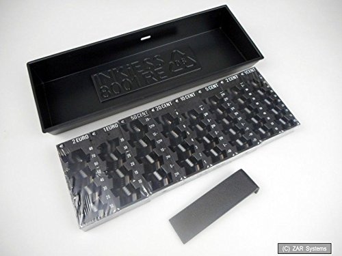 Preisvergleich Produktbild Münzzähleinsatz (Zählbrett) Inkiess für HS410 Kassenlade 8001 RE, Schwarz, NEU