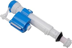 GETTIMORE G12 Bottom Inlet Toilet Fill Valve, Height Adjustable, Silent Operation