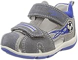 Flexible Laufsohle Superfit Baby Jungen Freddy Sandalen, Grau (Smoke Kombi), 19 EU