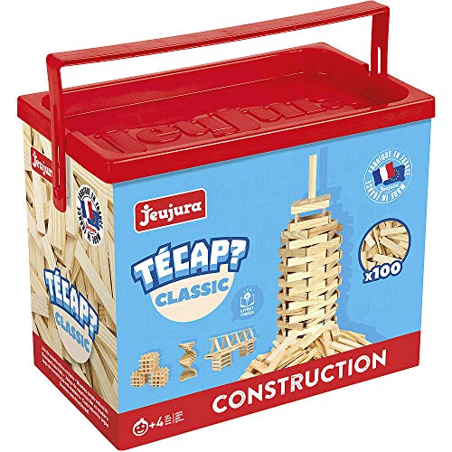 Jeujura 8331 - Juego de construcción de Madera (100 Piezas)