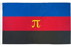 AZ FLAG - Flagge Polyamorie Stolz - 150x90 cm - Polyamorous Pride Fahne 100% Polyester mit Messing-Ösen - 110g