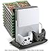 Produktbild Pojazia Xbox One S Vertikale Standkühlung Lüftersteuerung Ladestation mit Game Storage & Dualshock Ladegerät