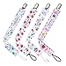 Produktbild Storeofbaby Baby Dummy Clips Schnuller Halter Schnuller Kette für neugeborene Mädchen 4er Set