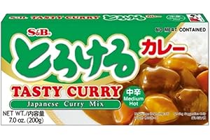 Curry Giapponese Med Hot S&B 200g