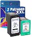Produktbild PlatinumSerie® Set 2x Tinten-Patrone für HP 350 XL & HP 351 XL Photosmart C4280 C4300 C4324 C4340 C4350 C4380 C4384 PlatinumSerie