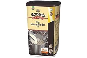 ‎MONDAMIN Mondamin Fix-Soßenbinder hell (klumpenfrei, geschmacksneutral) 1er Pack (1 x 1 kg)