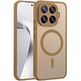 Coverzone Xiaomi 17T Pro İle Uyumlu Kılıf Magsafe Manyetik Kablosuz Şarj Uyumlu Mi 17T Pro i&ccedil;in kilif Z-Babet Kahverengi
