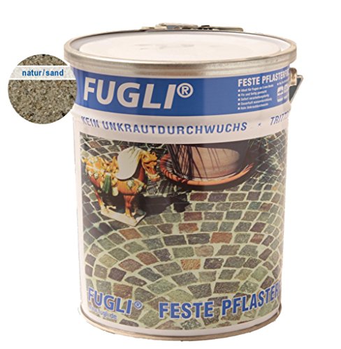 FUGLI FESTE PFLASTERFUGE 12,5 kg FARBE: Natur/Sand RESTPOSTEN