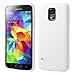 Produktbild kj-vertrieb Hochwertige Schutzhülle, TPU Case für Samsung Galaxy S5, S5 Neo, GT-i9600, i9602, i9605, SM-G900, S5 Neo, G903F - Gel Mash, Farbe:Weiß
