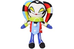MayDee Helluva Boss Plush Weich Kuschelige Clowns Plüschtiere Süße Helluva Boss Stoffpuppen 30cm Kinder Teenager Geschenke Schlafzimmer Sofa Dekoration, Mehrfarbig
