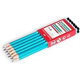 Faber-Castell K&ouml;şeli Mercanlı Kurşun Kalem 12&rsquo;li, HB Derece, Kırılmaya Dayanıklı U&ccedil;, Kolay A&ccedil;ılır, İz Bırakmaz