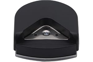 Wancala Corner Rounder Punch - 4mm Corner Cutter Tool for Card Photo Card Making DIY Projects Postcard Laminate Scrapbook Supplies, Mini Round Corner Trimmer Cutter (Black)