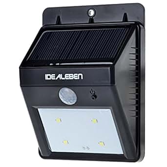 Kabellose außenleuchte mit bewegungsmelder