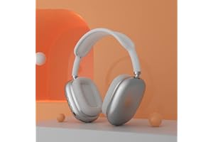 LILITOK Kabellose Bluetooth Kopfhörer Over Ear, P9 Wireless Headset Stereo Musik Kopfhörer mit Mikrofon Gaming Headset für iPhone/Samsung/iPad/PC (Weiß)