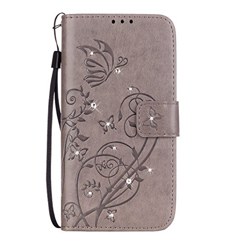 iPhone 7 H  lle Leder Brieftasche Handyh  lle Bumper Schutzh  lle Schale Sto  stange HuaForCity   iPhone 7 Schmetterling Blumen Schutz Fall Case Shell