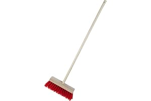 Theo Klein 6639 Pure Fresh Street Broom , Wood I Children's Broom with Sturdy Wooden Handle and Robust Plastic Bristles I Toys for Children Aged 3 and over