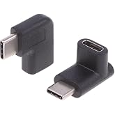 Type C Dişi Erkek 90 Derece Dirsek 2in1 &Ccedil;evirici D&ouml;n&uuml;şt&uuml;r&uuml;c&uuml; Adapt&ouml;r