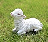 Tierfiguren aus Kunstharz, ideal für drinnen und draußen, Pflanzen-Dekoration.