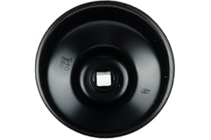 Yhenlovtt Ölfilterschlüssel mit 16 Rillen für BMW, 86 mm Kappenentferner, starkes Aluminium für effizienten Ölfilter-Service