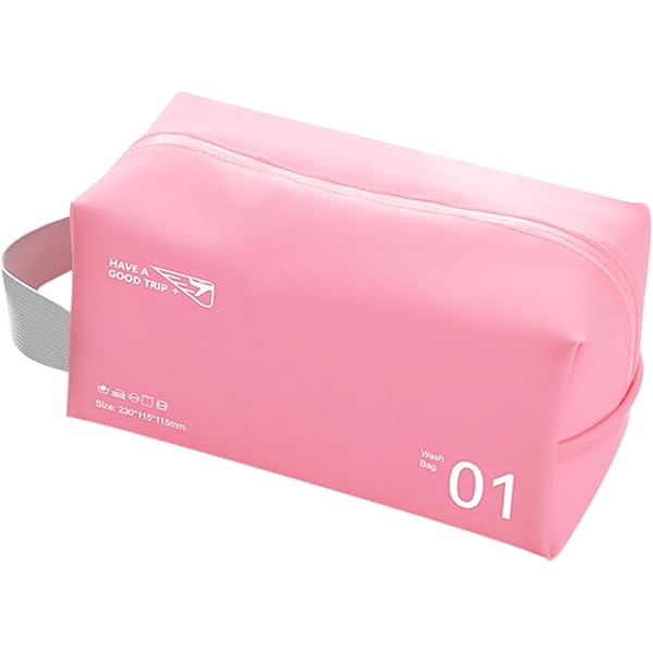 Borsa Trasparente 3 Pezzi per Viaggio, Beauty Case Impermeabile