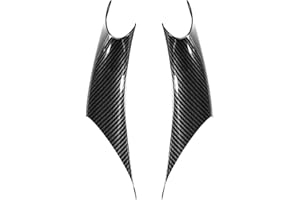 TZYSZDB DWVV Fibra de Carbono Hebilla de Tirador de Puerta del Coche para BMW Serie 3 4 F30 F31 F32 F33 F34 F36 F80,Hebilla de Manijas de la Puerta Interior del Automóvil para BMW 328i 330i 335i 428i 435i