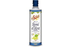 SITA' Sità - Olio di semi d'Uva - Olio di Vinacciolo 100% Italiano - 750ml - Ottimo per condire e cucinare con gusto e benessere
