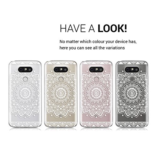 kwmobile Funda para LG G5 G5 SE - Carcasa Protectora de TPU con dise o de Flor en Blanco Transparente reviews kwmobile Funda para LG G5 G5 SE - Carcasa Protectora de TPU con dise o de Flor en Blanco Transparente