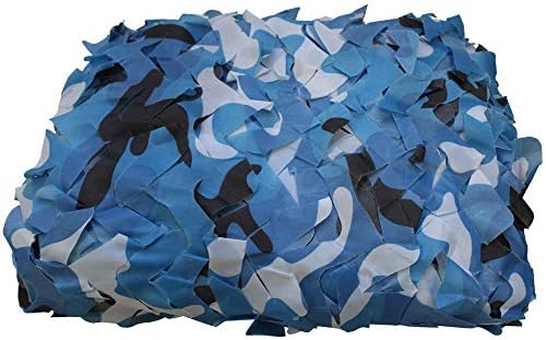 HYFAN Ocean Camo Netting Camouflage Nets for Blind Camping Sunshade Hunting Shooting Military