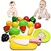 Produktbild 10 Stücke Schneiden Obst Gemüse Pretend Play Kinder Kid Küche Pretend Pädagogisches Spielzeug Bunte Gemüse Schneiden Spielzeug (Mehrfarbig)